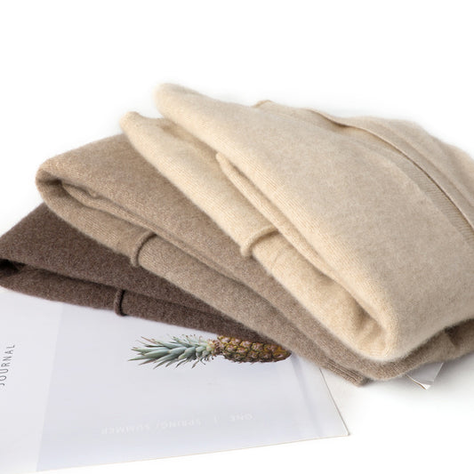 Solid Color Cardigan Sweater Coat For Women